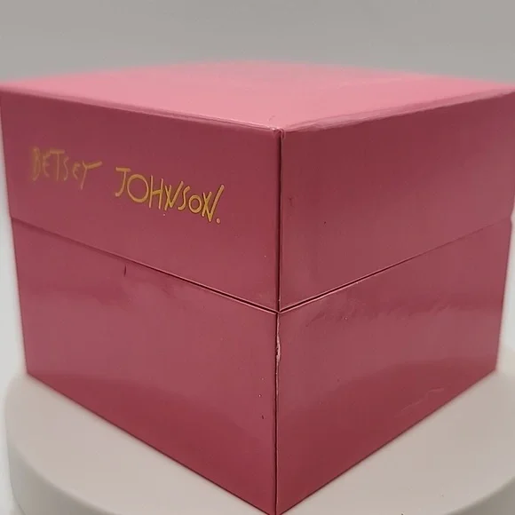 Betsey Johnson Black and Gold 3 Heart‎ Double Finger Ring - Picture 10 of 12